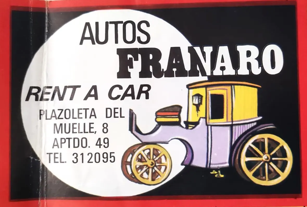 Publicidad Guía de La Palma, 1972